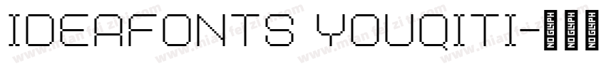 ideafonts youqiti字体转换